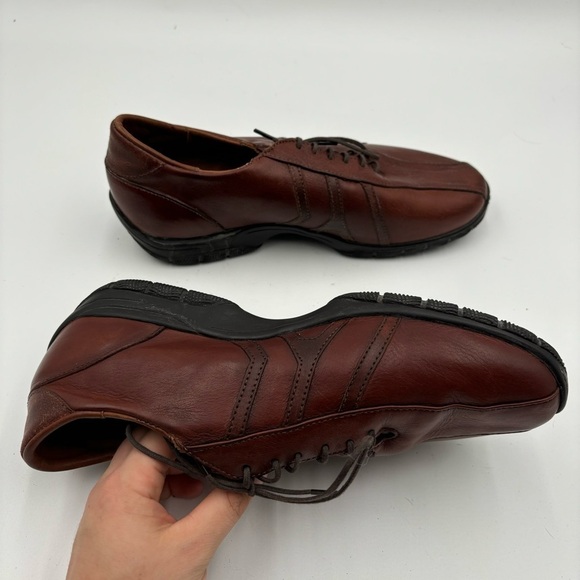 Allen Edmonds Men’s 8.5 Brown Leather Traveler Lace Up Loafers main image 9